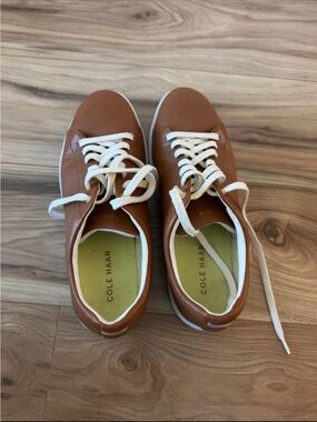 Cole Haan Tan Leather Sneakers 8.5